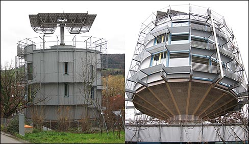 헬리오트롭(Heliotrop ; 태양을 향한다). 태양에너지 사용과 발상의 창의력에 존경을 보내고 싶다. 우리도 발상의 전환이 필요하다. 